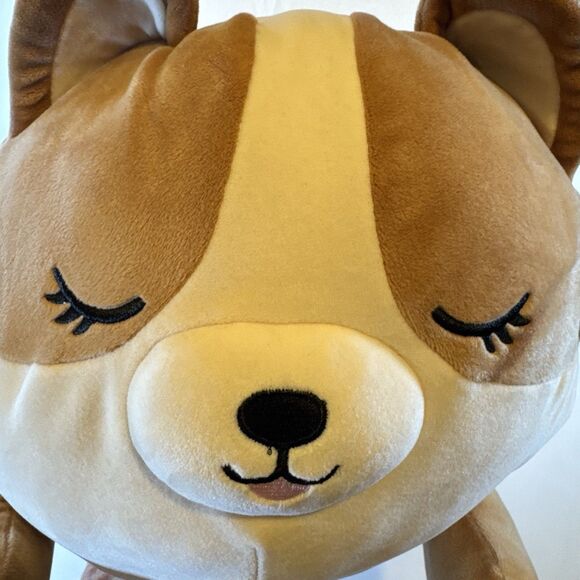 Squishmallows Sleep-A-Mallow Regina 18" Corgi Plush - NWT - 2024 Release - Picture 1 of 9
